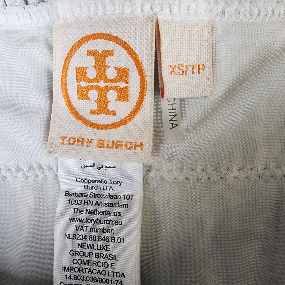 Tory Burch Floral Bikini Bottoms Boho Cottagecore Style Womens XS Low Rise - Picture 3 of 11